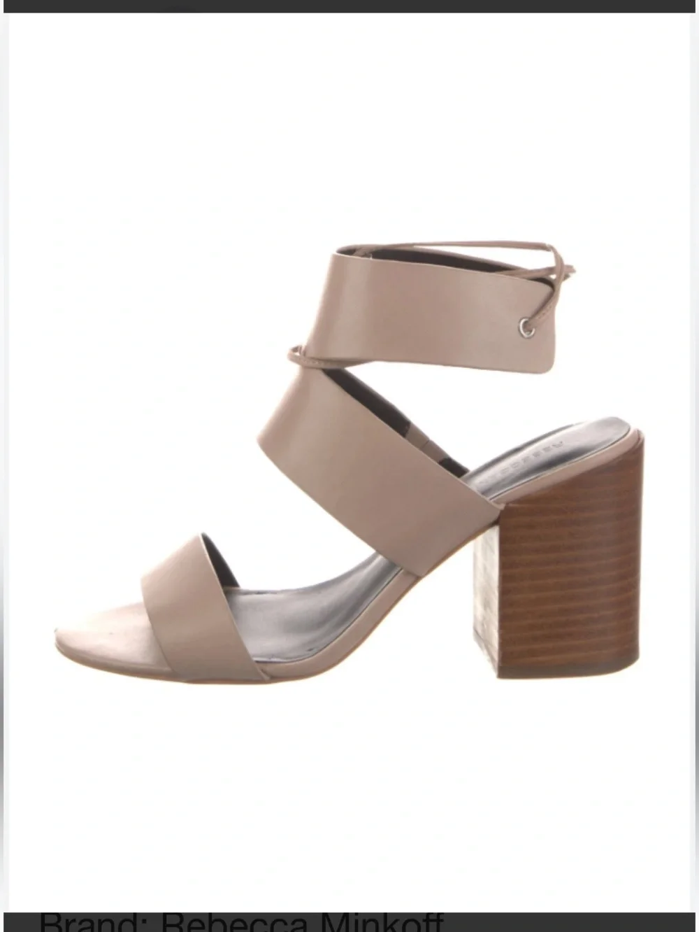 Rebecca Minkoff Christy Heeled Sandal Size 7.0